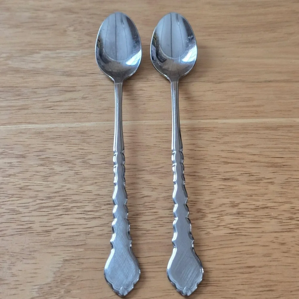 Oneida CELLO Stainless Iced Tea Spoons 7.5
